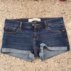 Abercrombie & Fitch jean shorts size 0